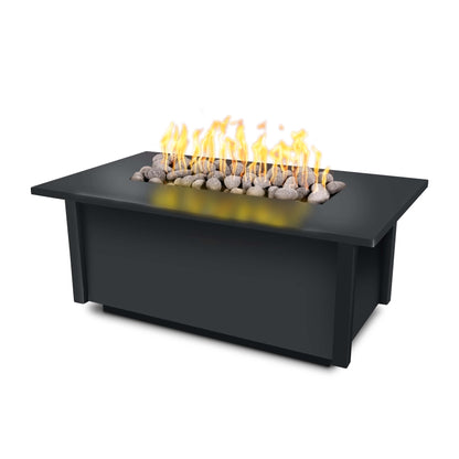 The Outdoor Plus Salinas Metal Fire Table + Free Cover