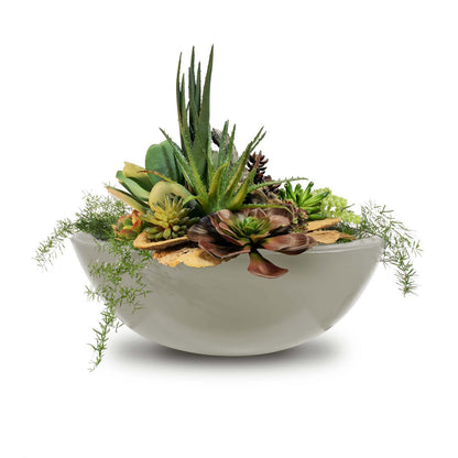 The Outdoor Plus Sedona Concrete Planter Bowl