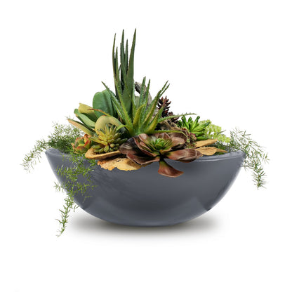 The Outdoor Plus Sedona Concrete Planter Bowl