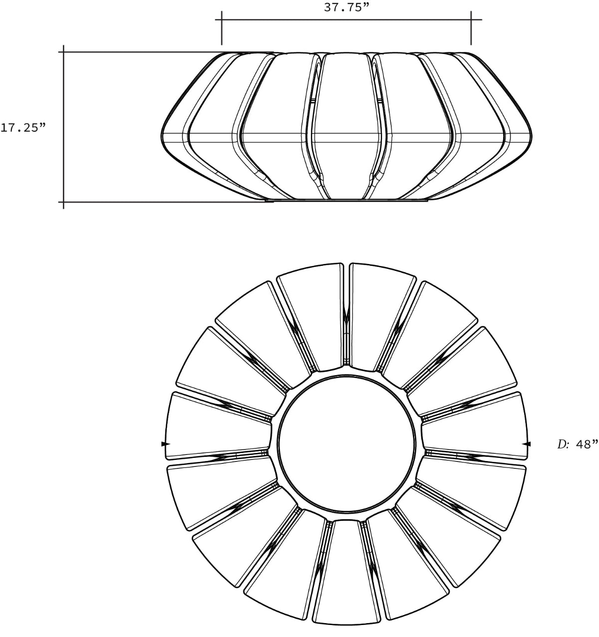 Sunflower Fire Bowl by Prism Hardscapes | American Fire Features
