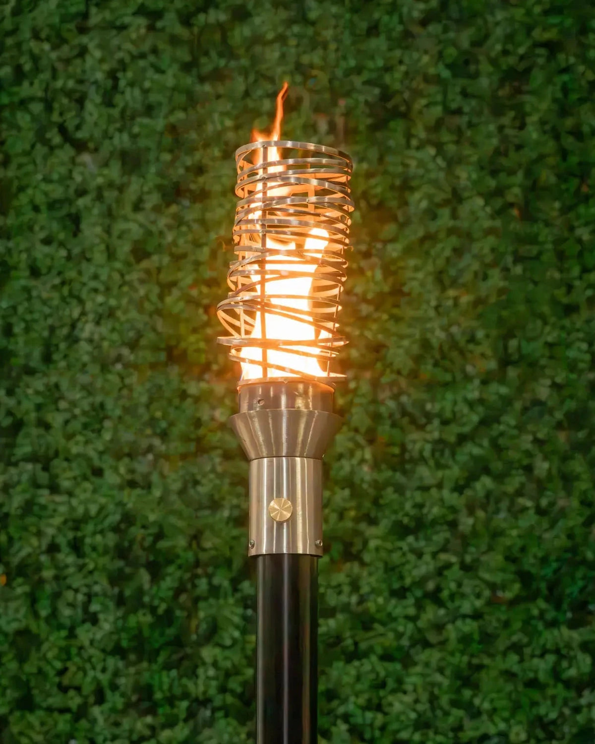 Fire Toach Buy Now Cyclone Fire Torch: Stainless Steel – American Fire Features