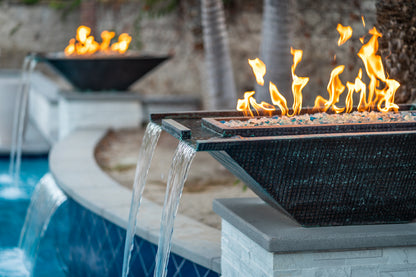 The Outdoor Plus Nile Hammered Copper Fire & Water Bowl + Free Cover