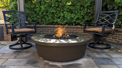 The Outdoor Plus Tempe Concrete Fire Pit - Free Cover