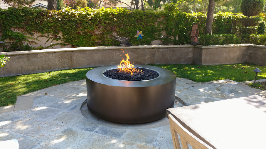 The Outdoor Plus Unity Steel Fire Pit - 18" Tall - Free Cover