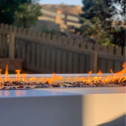 The Outdoor Plus Pismo Concrete Gas Fire Pit - Free Cover