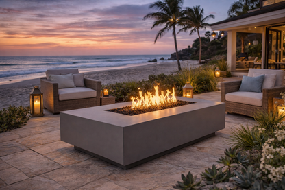 Cabo Linear Metal Fire Pit
