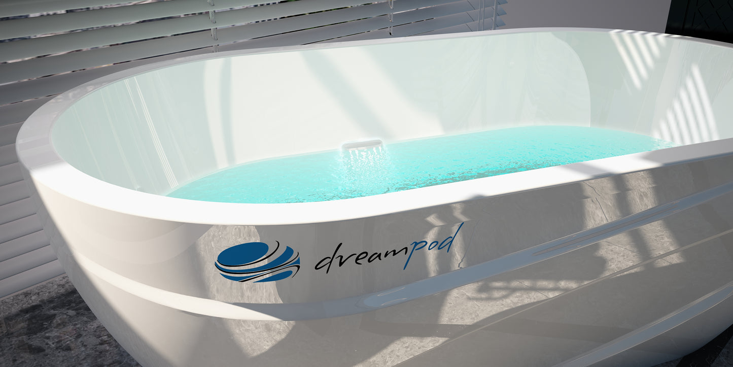 Dreampod Ice Series: Ice Bath with Chiller - White