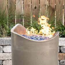 American Fyre Designs Wave Fire Urn + Free Cover