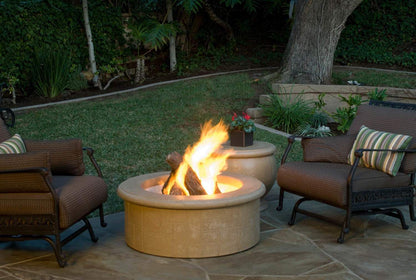 American Fyre Designs El Dorado Fire Pit with Electronic Ignition + Free Cover