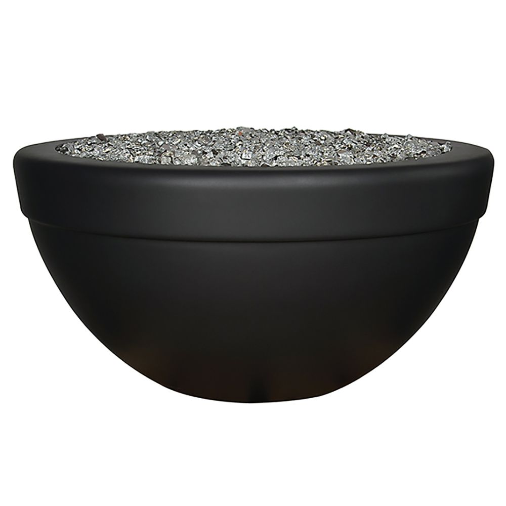 Executive Fire Bowl 36" GFRC - Electronic Ignition - Free Cover