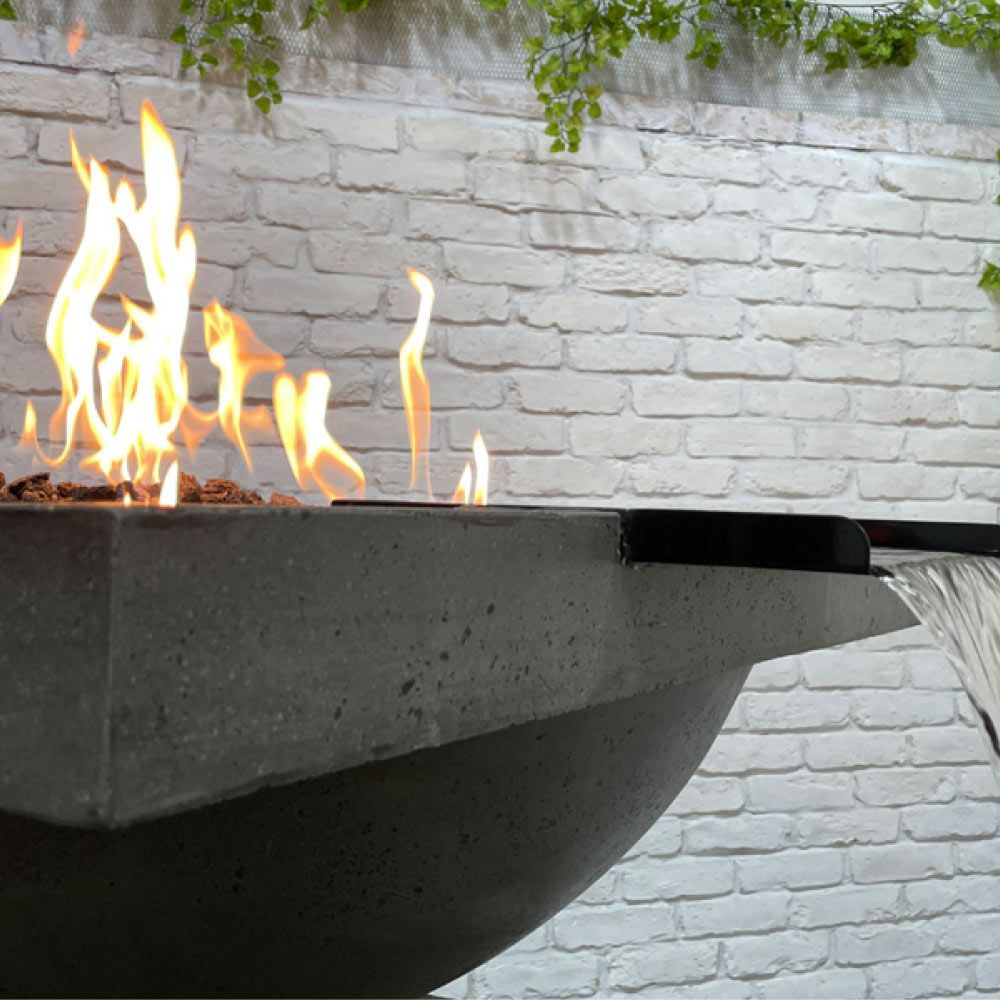 Prism Hardscapes Ibiza Fire & Water Bowl 31" - Free Cover