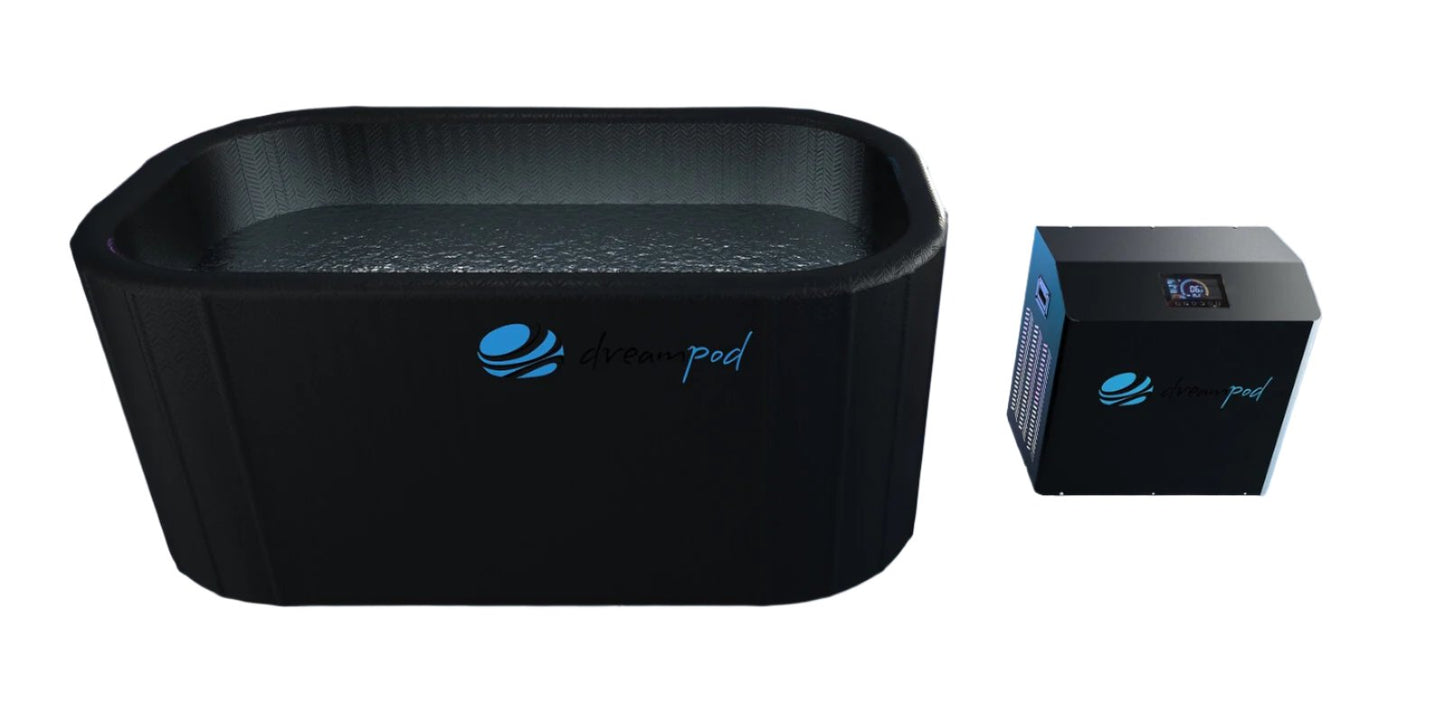 Dreampod Ice Series: Ice Bath FLEX with Chiller - Black