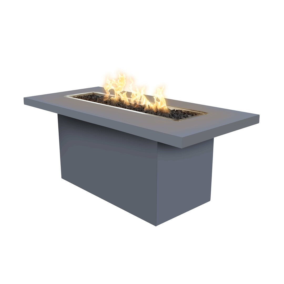 The Outdoor Plus Bella Linear Steel Fire Table + Free Cover
