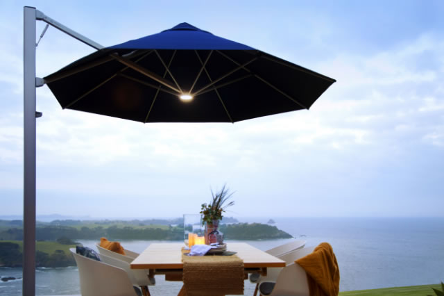 ShadowSpec Serenity - Single-Canopy Rotating Cantilever Umbrella