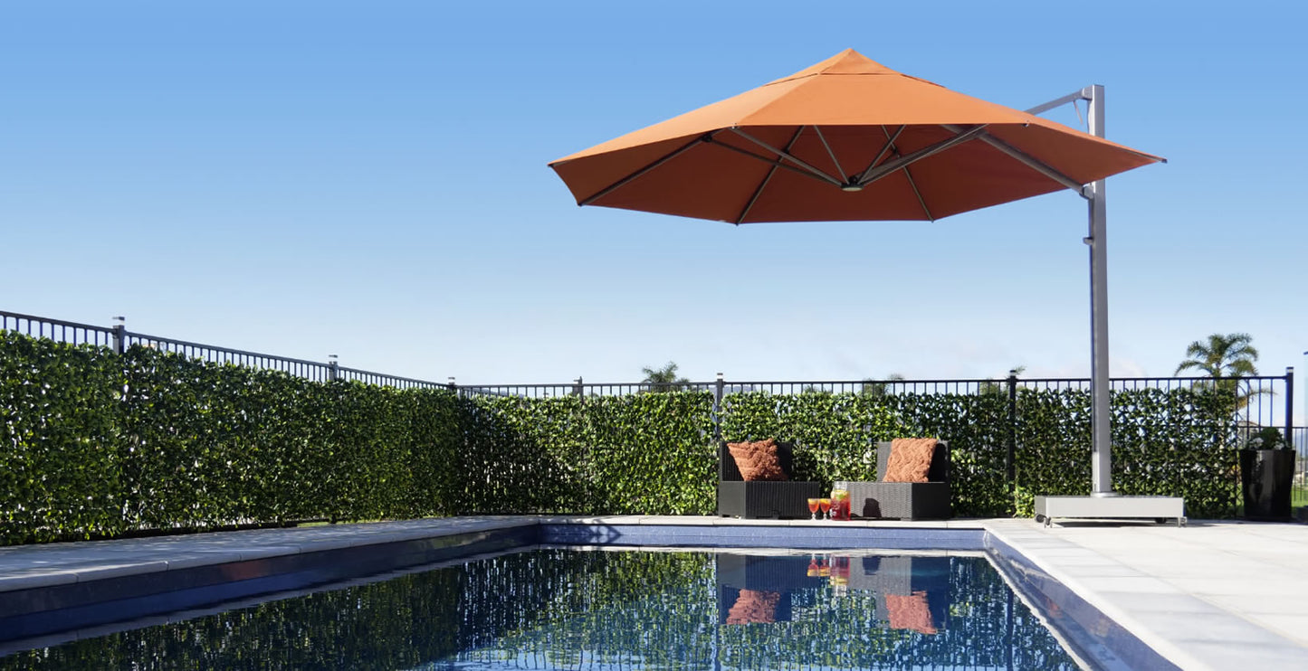 ShadowSpec Serenity - Single-Canopy Rotating Cantilever Umbrella