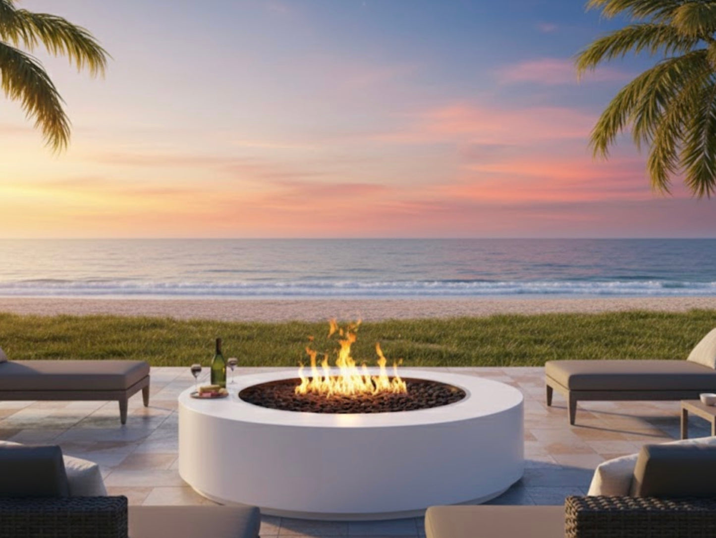 Unity Steel Fire Pit - 18" Tall