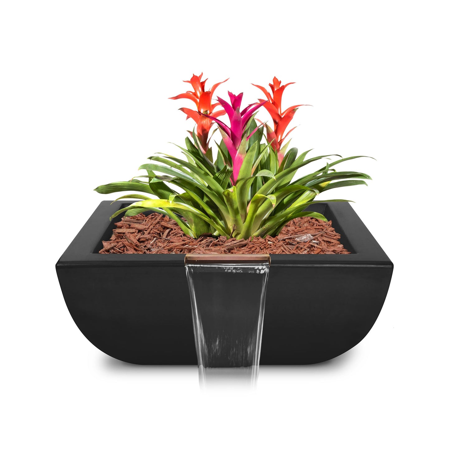 The Outdoor Plus Avalon Concrete Planter & Water Bowl