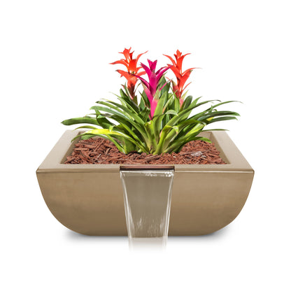 The Outdoor Plus Avalon Concrete Planter & Water Bowl