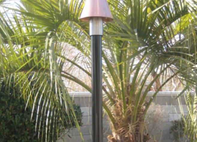 Fire by Design Aluminum Powder Coated Tiki Torch Pole - The Fire Pit Collection