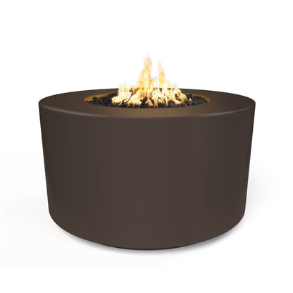 The Outdoor Plus Florence Concrete Fire Pit 46" / 20" Tall + Free Cover