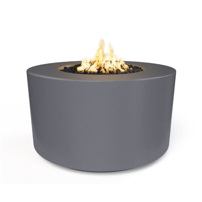 The Outdoor Plus Florence Concrete Fire Pit 46" / 20" Tall + Free Cover