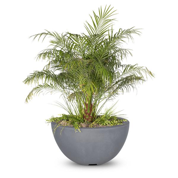 The Outdoor Plus Luna Concrete Planter Bowl