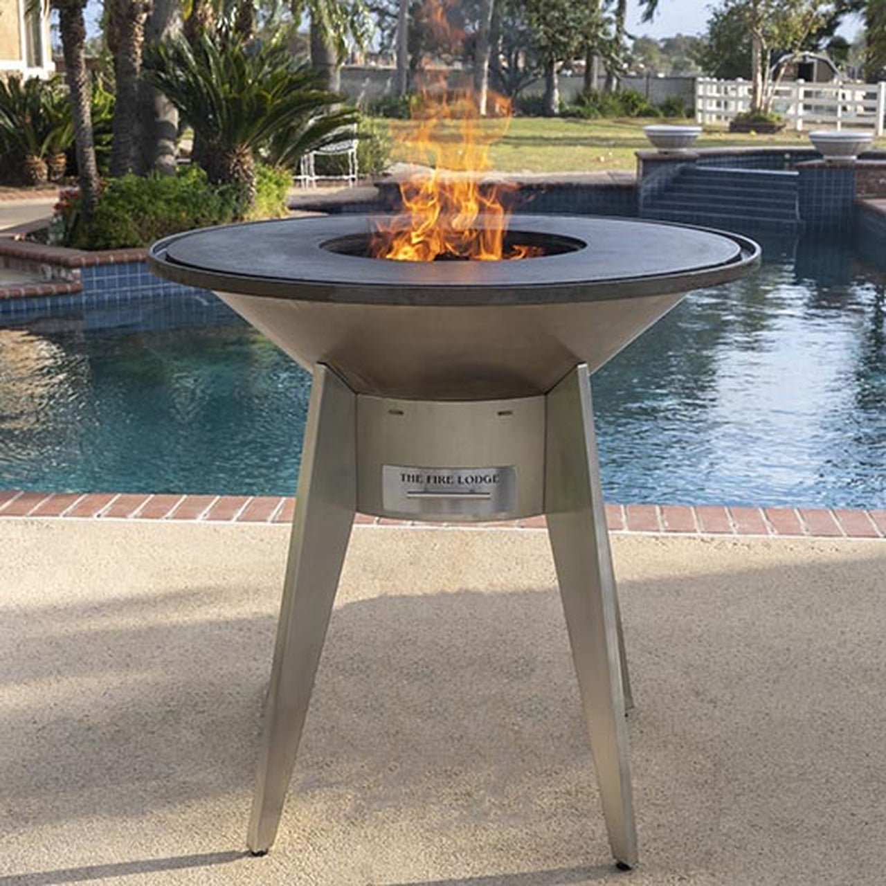 The Outdoor Plus Mojave Wood Burning Grill + Free Cover