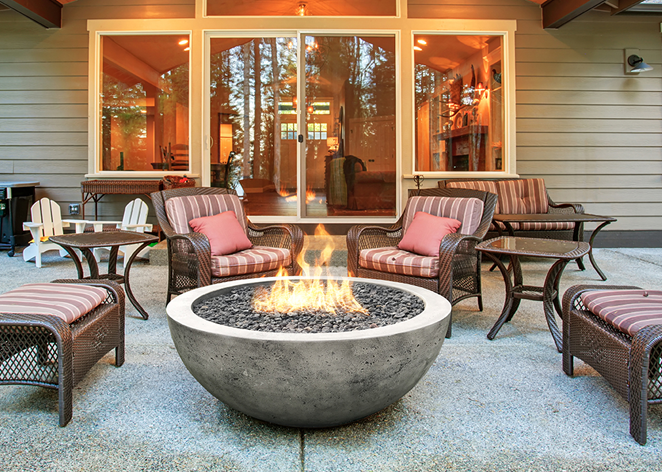 Prism Hardscapes Fire Bowl 48 " Moderno 4 - Free Cover