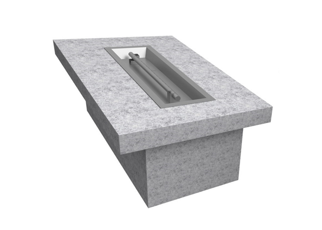 Rectangular Fire Feature Shop Now 84