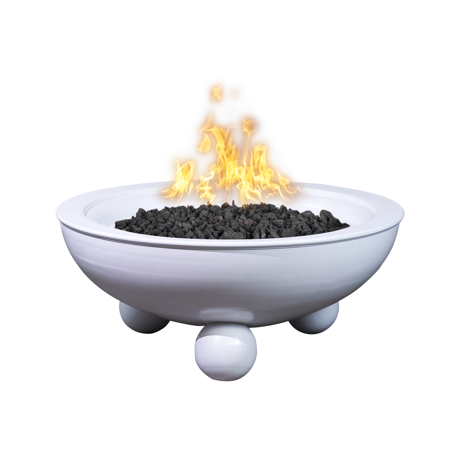 The Outdoor Plus Sedona Fire Bowl with Round Legs - Free Cover