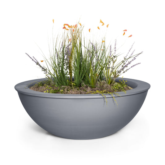 The Outdoor Plus Sedona Powdercoated Steel Planter Bowl