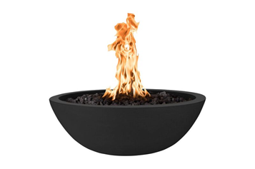 The Outdoor Plus Sedona Concrete Fire Bowl + Free Cover - The Fire Pit Collection