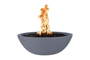 The Outdoor Plus Sedona Concrete Fire Bowl + Free Cover - The Fire Pit Collection