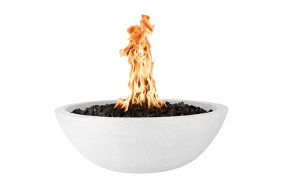 The Outdoor Plus Sedona Concrete Fire Bowl + Free Cover - The Fire Pit Collection