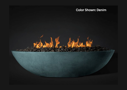 Fire Bowl Oasis: Oval 60" with Match Ignition  - Free Cover