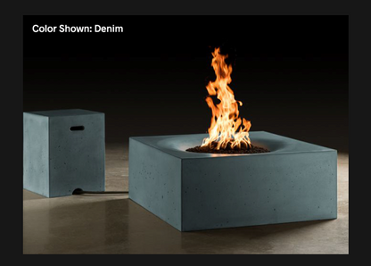 Fire Table Horizon: Square 36" with Match Ignition - Free Cover