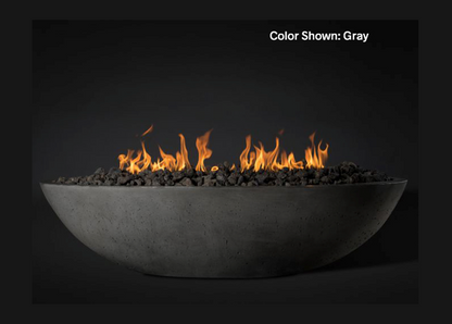 Fire Bowl Oasis: Oval 60" with Match Ignition  - Free Cover