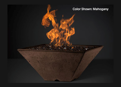 Fire Bowl Ridgeline: Square with Electronic Ignition - Free Cover