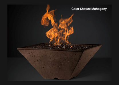 Fire Bowl  Ridgeline: Square with Match Ignition - Free Cover