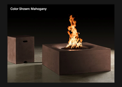 Square Fire Table Horizon 36" with Electronic Ignition - Free Cover