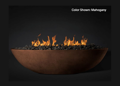 Fire Bowl Oasis: Oval 60" with Match Ignition  - Free Cover