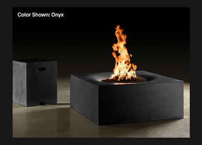 Square Fire Table Horizon 36" with Electronic Ignition - Free Cover