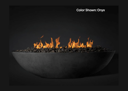 Fire Bowl Oasis: Oval 60" with Match Ignition  - Free Cover