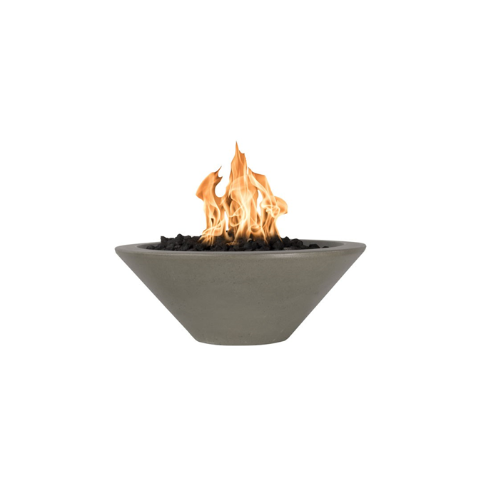 The Outdoor Plus Cazo Concrete Fire Bowl + Free Cover - The Fire Pit Collection