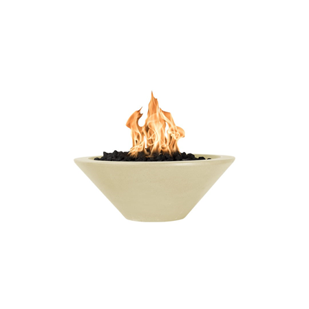 The Outdoor Plus Cazo Concrete Fire Bowl + Free Cover - The Fire Pit Collection