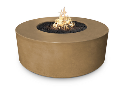 The Outdoor Plus 54" Florence Concrete Fire Pit + Free Cover - The Fire Pit Collection