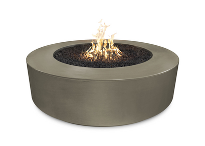 The Outdoor Plus 72" Florence Concrete Fire Pit + Free Cover - The Fire Pit Collection