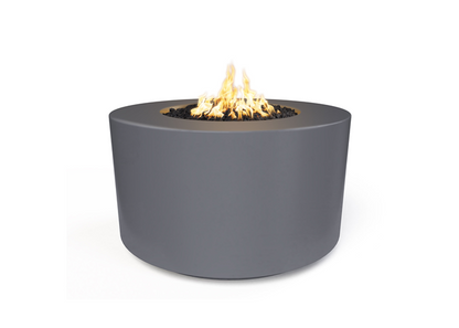 The Outdoor Plus 42" Florence Concrete Fire Table / 24" Tall + Free Cover - The Fire Pit Collection