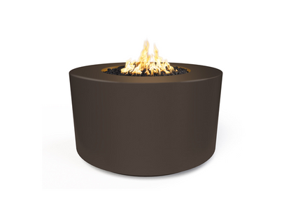 The Outdoor Plus 42" Florence Concrete Fire Table / 24" Tall + Free Cover - The Fire Pit Collection