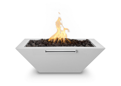 The Outdoor Plus Maya Powdercoated Steel Fire & Water Bowl + Free Cover - The Fire Pit Collection